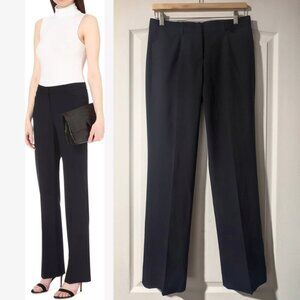 Theory | Max straight-leg stretch-wool trousers In Black